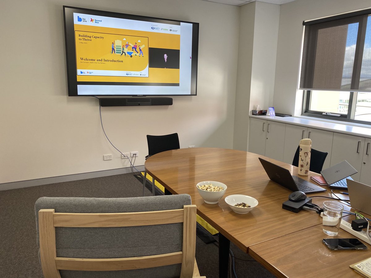 drkhopps's tweet photo. Comfy chair and snacks at the ready for a ⁦@beyou_edu_au⁩ Virtual Conference watch party https://t.co/BC4aYCCm0L