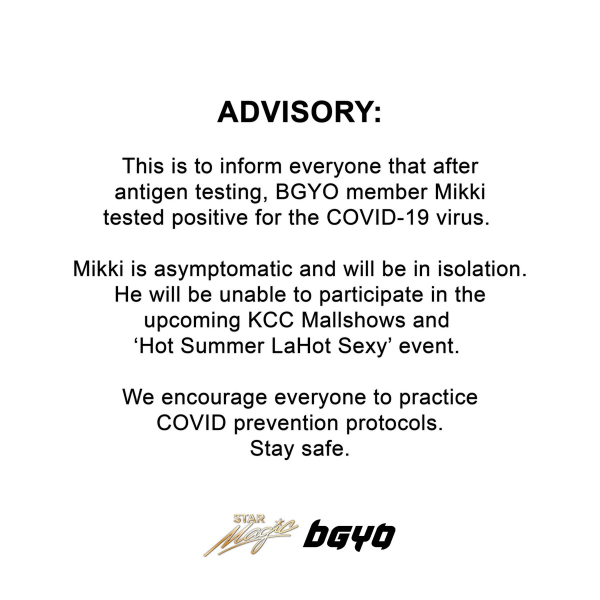 BGYO_PH (@bgyo_ph) on Twitter photo #BGYO | Advisory #BGYO | Advisory
