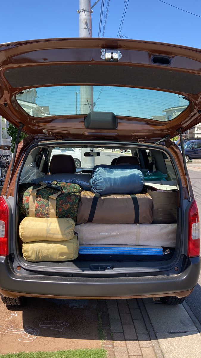 nosuketch_house's tweet image. 暑い💦
キャンプ行ってきます⛺️

#プロボックス
#probox
#キャンプ