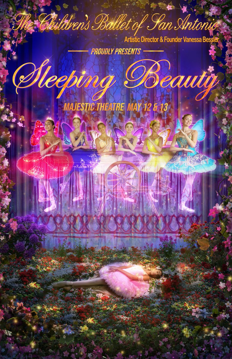 The Children’s Ballet of San Antonio’s anticipated spring production Sleeping Beauty comes to the Majestic &amp; Empire Theatres Mother’s Day weekend for 3 shows. #SanAntonio #MothersDay athriftydiva.com/childrens-ball…