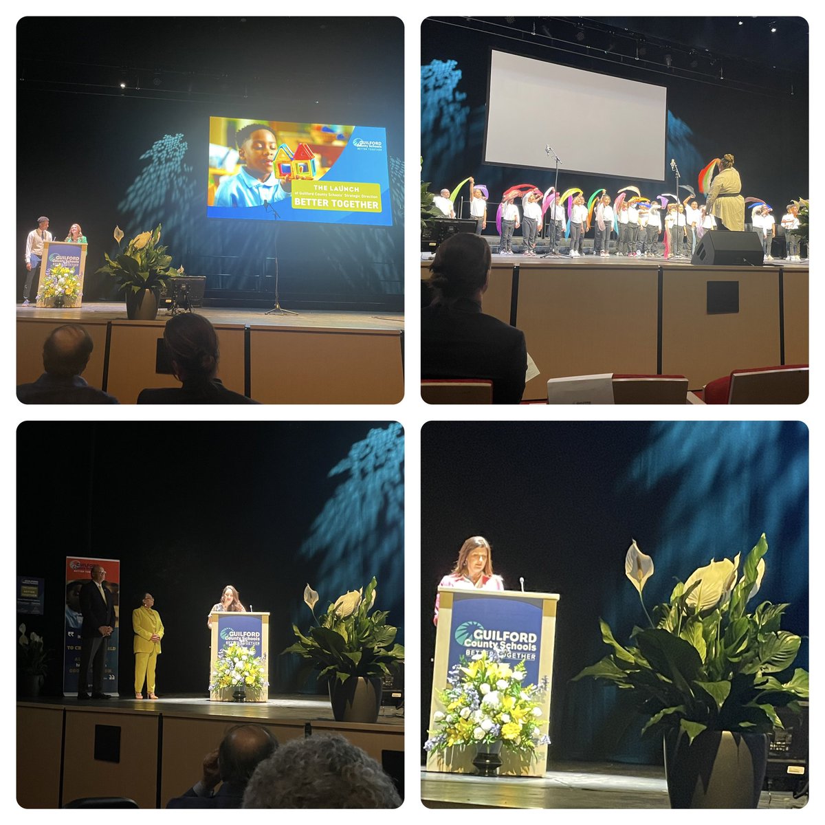 jmaness4's tweet photo. If you weren’t there, you missed out! Our wonderful superintendent @Super_GCS launched our new @GCSchoolsNC strategic direction
A night full of inspiration, hope & great things coming! And students’ performances were wonderful! #GCSBetterTogether The future is bright for GCS! https://t.co/Iufk8zwDFB