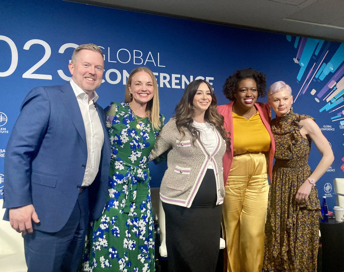 By coupling <a href="/Instacart/">Instacart</a> Health technology with the power of AI, we're reimagining everything from the role food plays in healthcare to the way families decide what’s for dinner. Thrilled to share the progress we’re making at the <a href="/MilkenInstitute/">Milken Institute</a> Global Conference today #MIGlobal