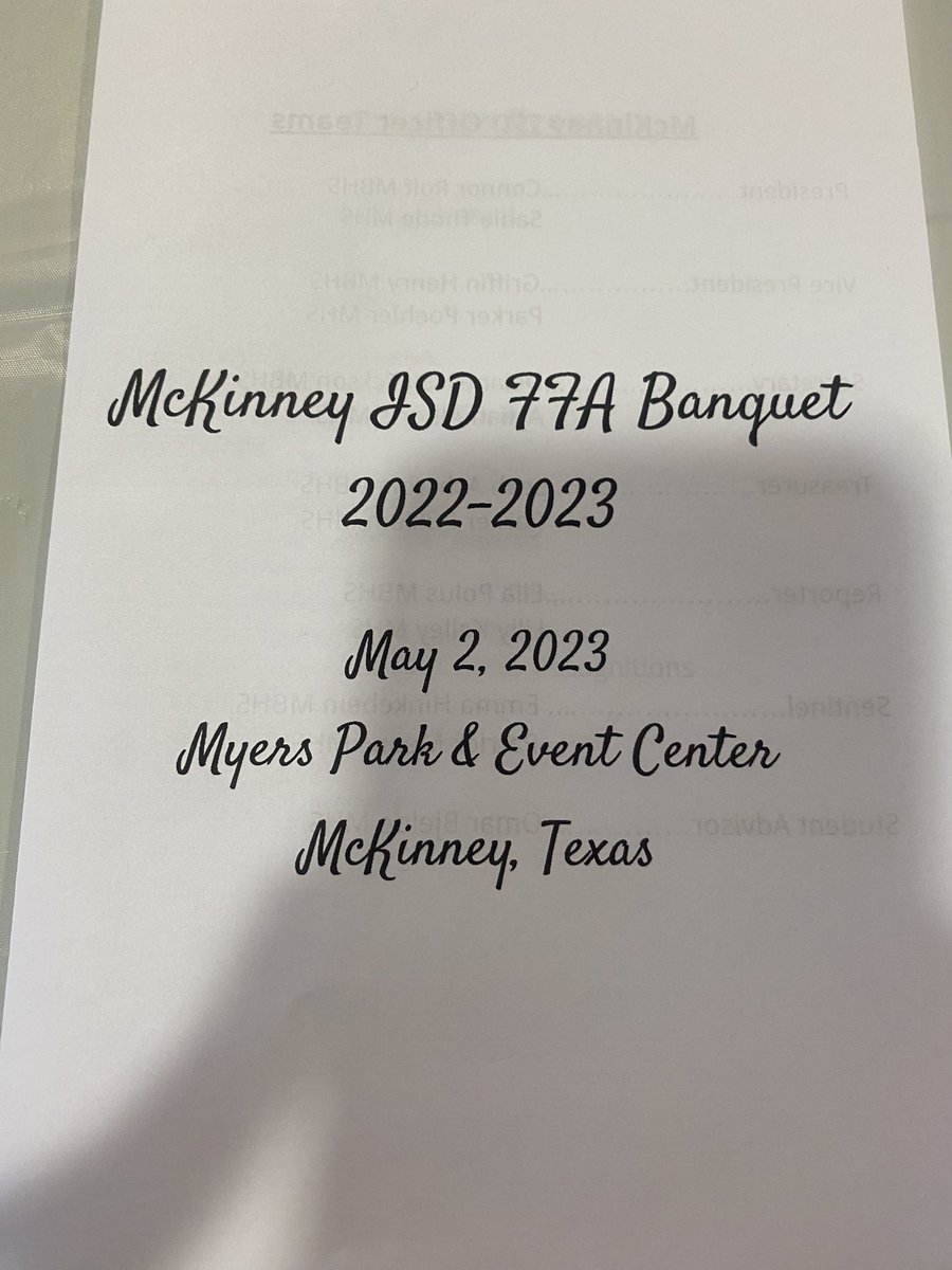 Justin_D_James's tweet photo. The @McKinneyTxFFA Banquet is always one of the best events! I’m so proud of these advisors and their dedication to FFA @MHSLions. #CTExcellence #MyMISD https://t.co/ecuZC4CZSq