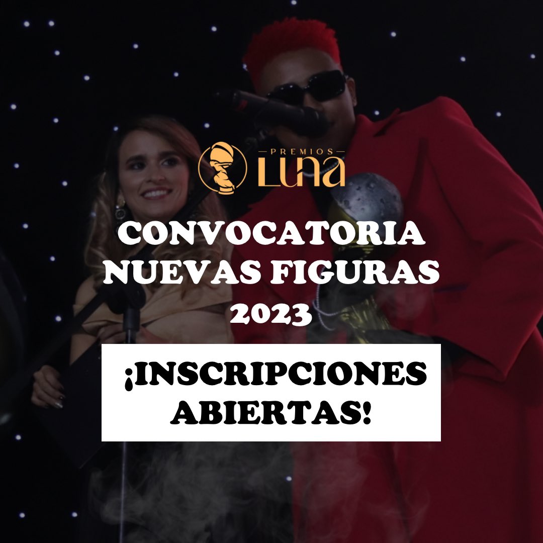 INSCRIPCIONES ABIERTAS‼️

Si eres nuevo artista, no te pierdas esta gran oportunidad! Participa por un cupo en la Categoría Nuevas Figuras✨

Inscríbete aquí 👉🏼 forms.gle/53dBwYF2ART7Sc…