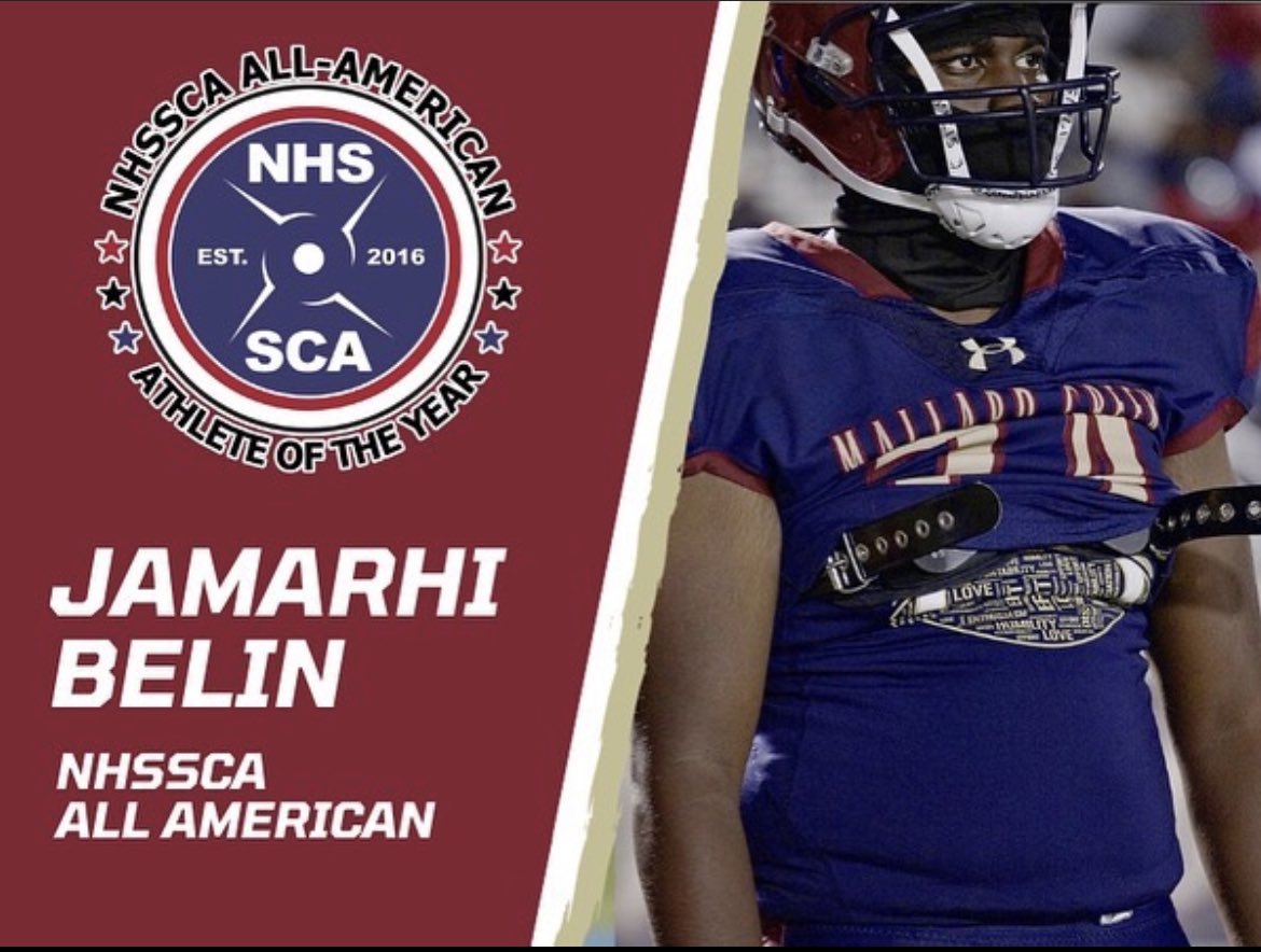 Bless to receive NHSSCA All-American status 🤩