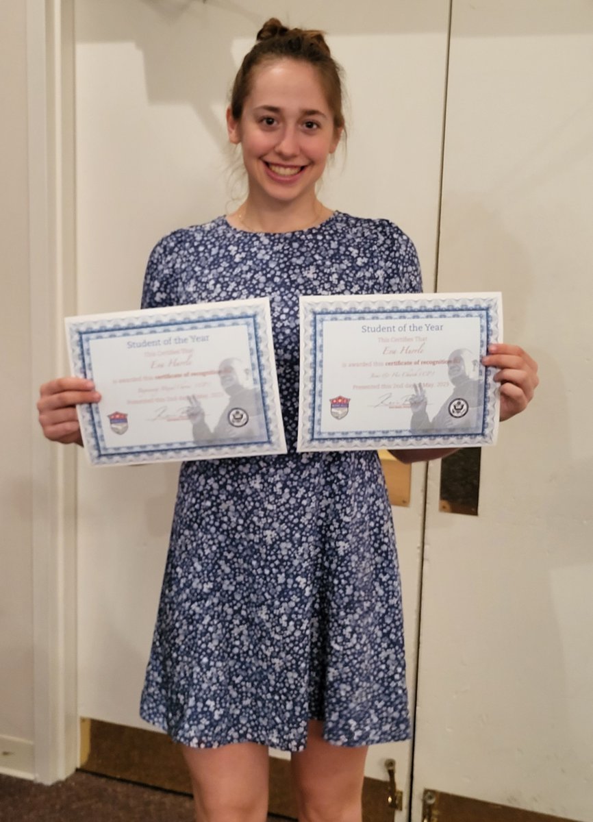 Very blessed to attend such an AMAZING school with so many GREAT people! I'm honored to receive Student of the Year for Choir and Religion class. #BeALifeLongLearner <a href="/roncallihigh/">Roncalli High School</a> <a href="/CCVBCrecruit/">Circle City Volleyball Recruiting</a>