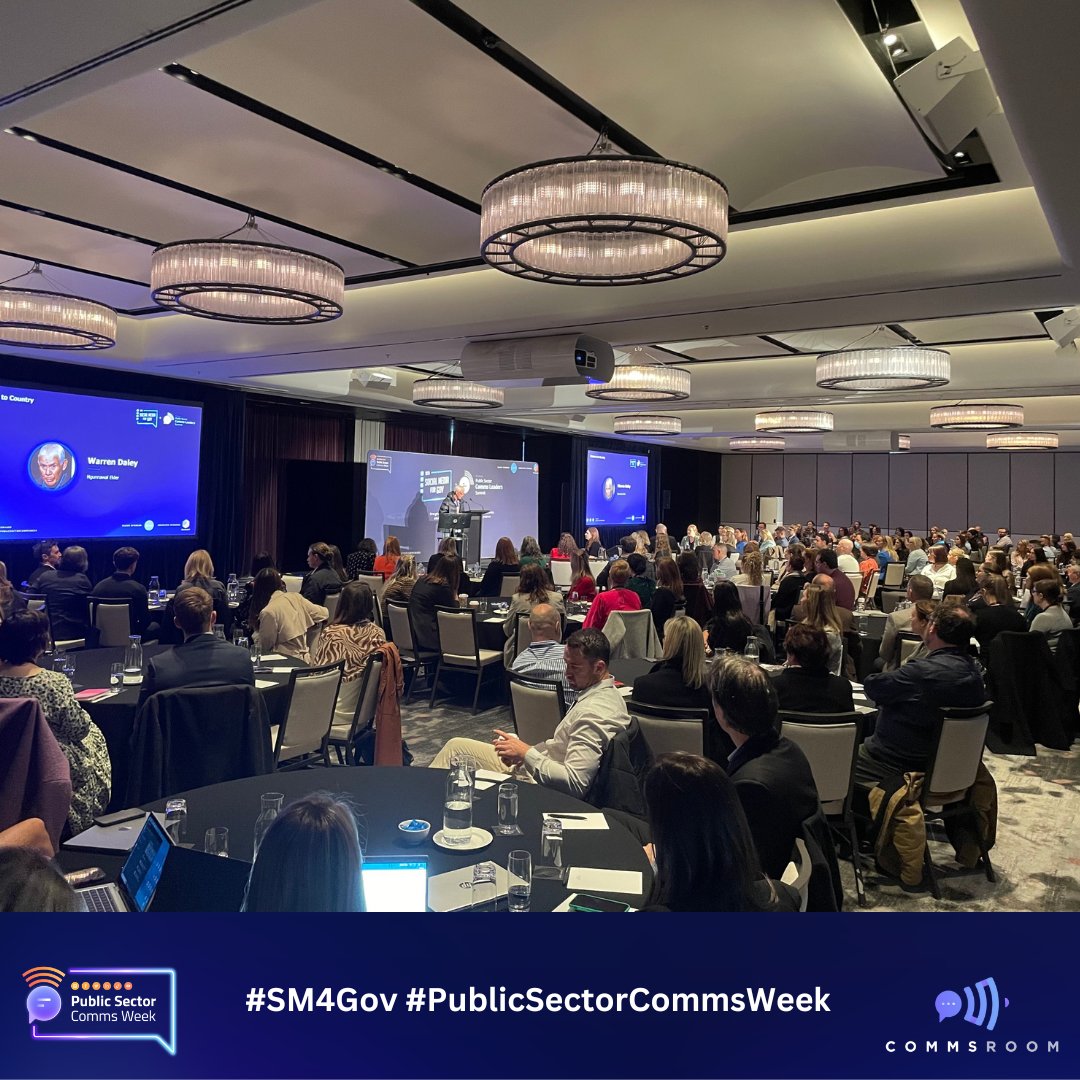 CommsroomC's tweet photo. What a great turn out on Day 1 of the Public Sector Comms Week! It's a full house! Moving into our 3 streams for the day. Don't miss out on all the action happening over the next two days!

Join the conversation and follow #SM4Gov #PublicSectorCommsWeek https://t.co/SLZF0ZxgJl