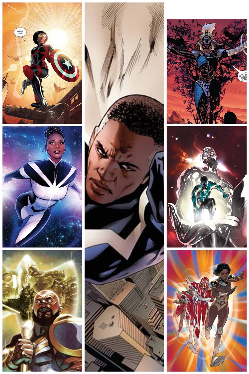 OddPercentage's tweet image. I think that the Agents of Atlas should be an Asian led team,the West Coast Avengers a Latine led team and the Ultimates a Black led team.With rotating members each run and  these books would be home&apos;s for BIPOC characters that aren&apos;t being used and so they can still have stories