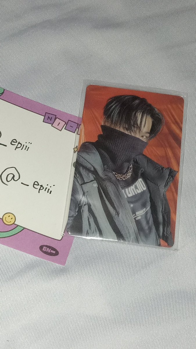 _epiii's tweet photo. how much is the mp for niki feitan sw ld? bought this during PO. 

no to low balling pls!!

tags wts lfb lf lfs enhypen d:a dimension answer soundwave luckydraw niki ni-ki https://t.co/aIftN4aath