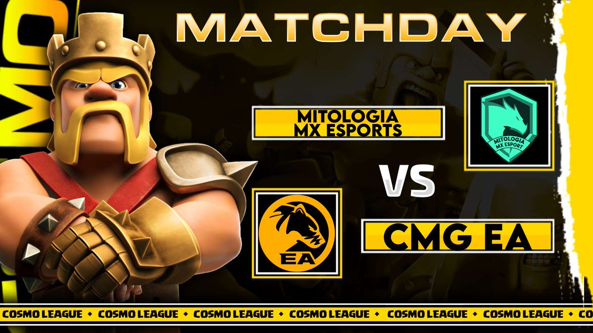 Mitologia MX (@mmx_esport) on Twitter photo MATCH DAY
ROUND OF 16 @League_Cosmo
🆚 @Chasmac_EA
⏰8:30 PM IST
🎥 <a href="/FamilyGamerCoC/">Family Gamer COC</a>
#GoMMX MATCH DAY
ROUND OF 16 @League_Cosmo
🆚 @Chasmac_EA
⏰8:30 PM IST
🎥 <a href="/FamilyGamerCoC/">Family Gamer COC</a>
#GoMMX