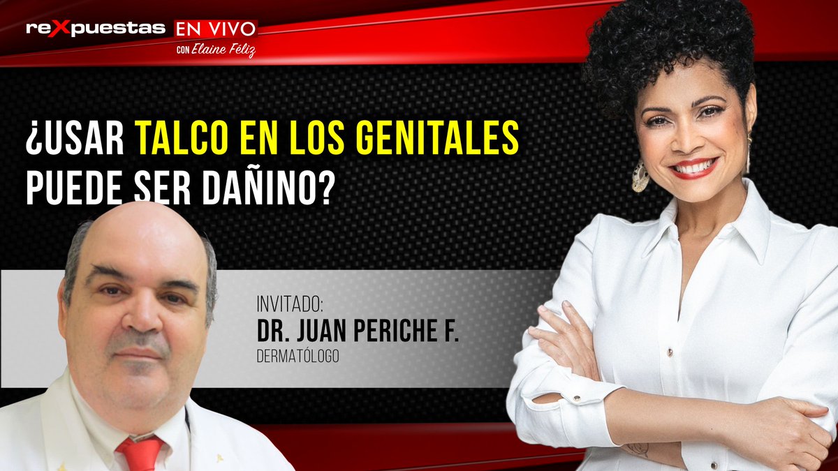 #EnVivo #Ahora ¿Usar talco en los genitales puede ser dañino? 🖥️ VER: youtube.com/watch?v=L6neYw…