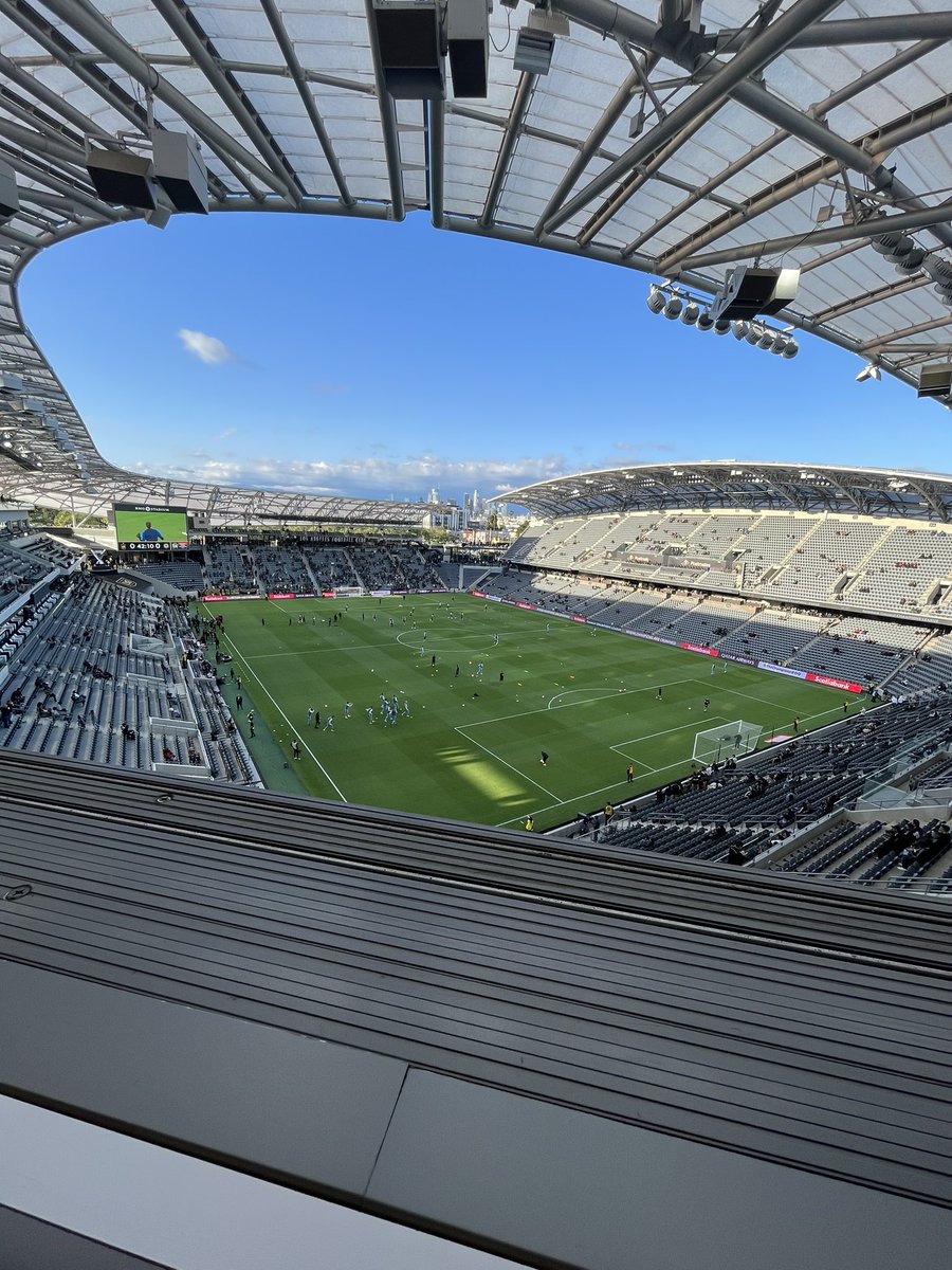 I’m at BMO Stadium where #LAFC awaits #DOOP  in the second leg of the #SCCL23! Follow for updates! #LAFCvPHI <a href="/SportingTrib/">The Sporting Tribune</a>