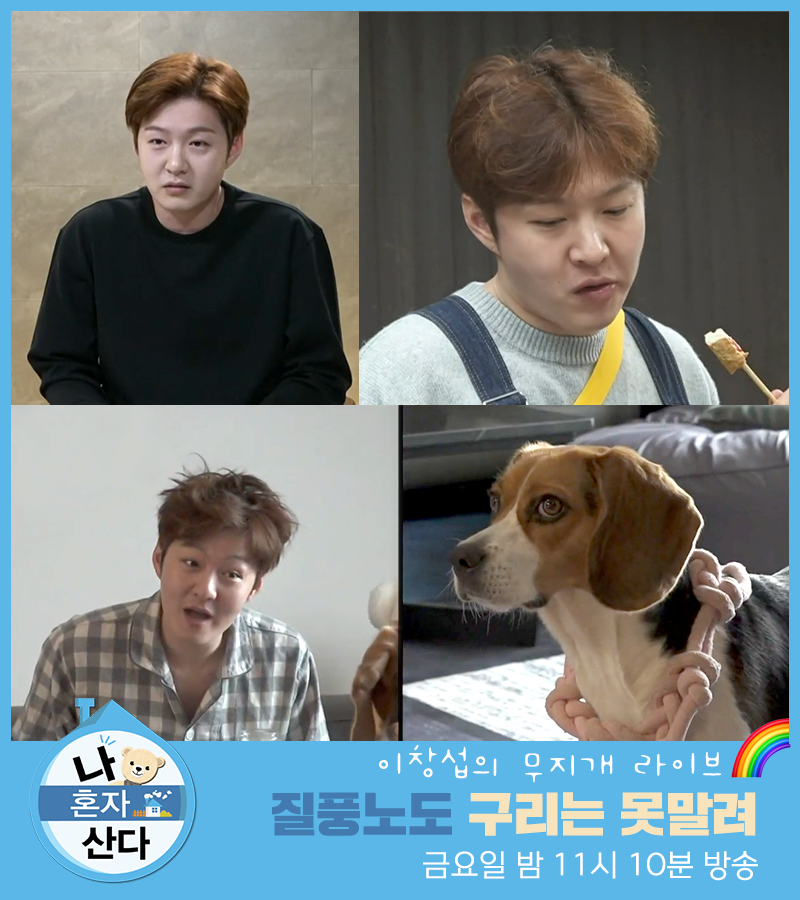 withMBC's tweet photo. 구리와 단둘이 떠나는 캠핑🏕️
질풍노도의 구리는 친구랑 놀고 싶어🐶🐕

<#나혼자산다> 내일 밤 11시 10분 방송 🧸
#이창섭 #비투비

🔗https://t.co/rI63XQN3kc https://t.co/jEyCZuEI9x