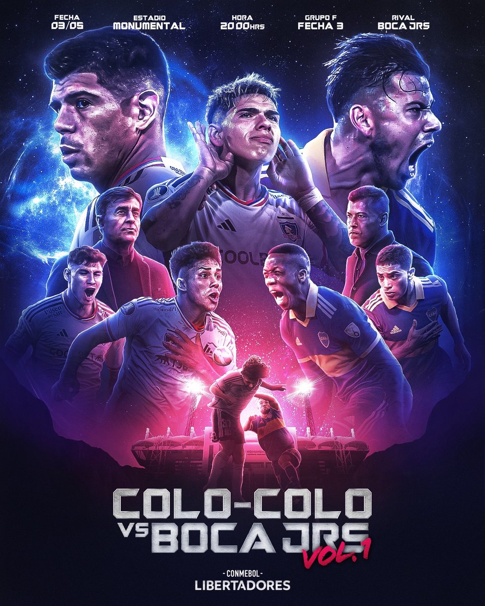 ColoColo's tweet photo. 🤟🏼⚪️⚫️ ¡𝐕𝐀𝐌𝐎𝐒 𝐍𝐎𝐒𝐎𝐓𝐑𝐎𝐒! 

Este miércoles enfrentamos la 3ra fecha de #Libertadores ante Boca Juniors. 

#VamosColoColo | #VamosPorTodo https://t.co/hhITpsBgxJ
