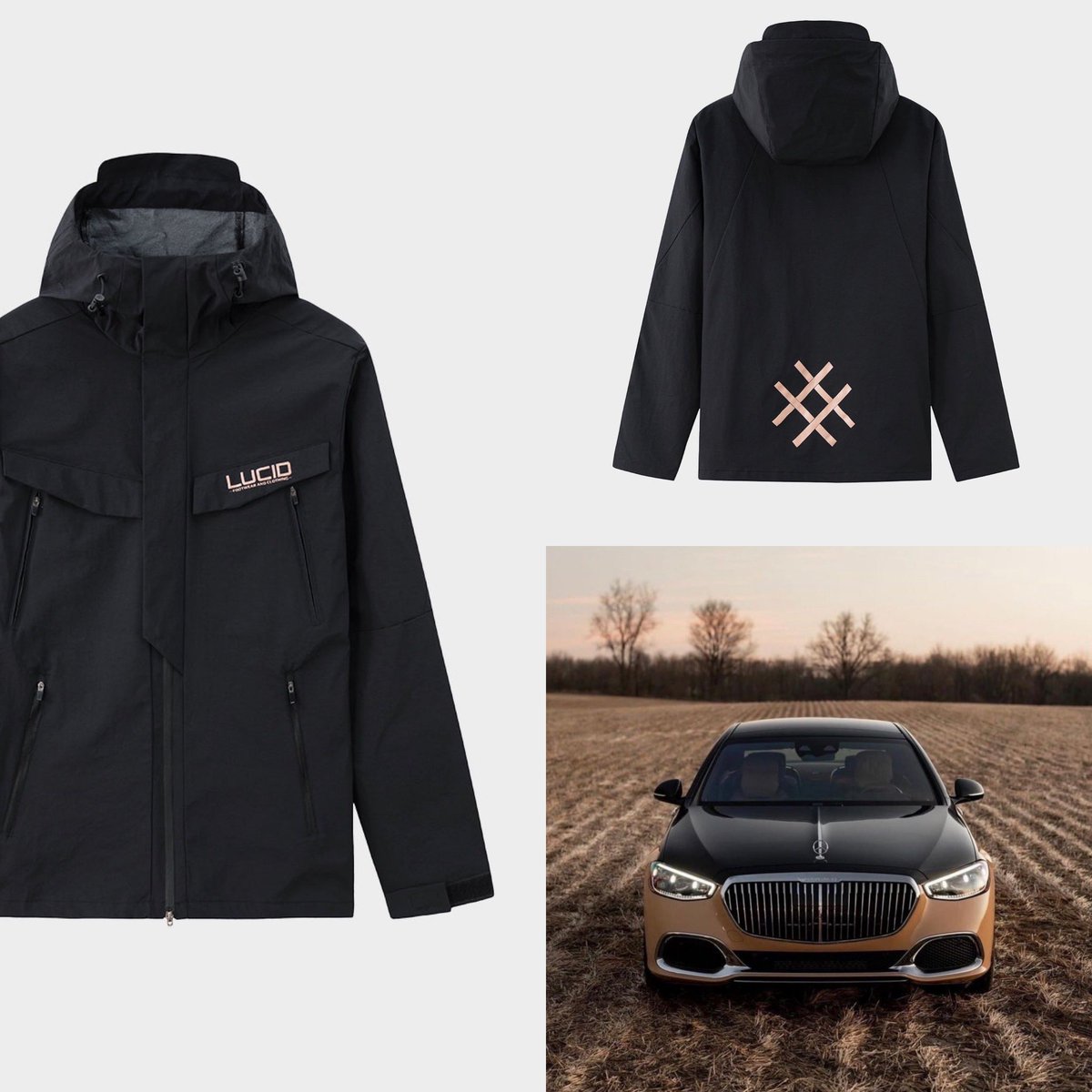 LucidFC's tweet photo. key pieces like Virgil 💨
six pockets, adjustable toggles around neck funnel, and back of hood. enjoy the summer in our most protective layer. #lucidfc https://t.co/wTh88R6Tuc