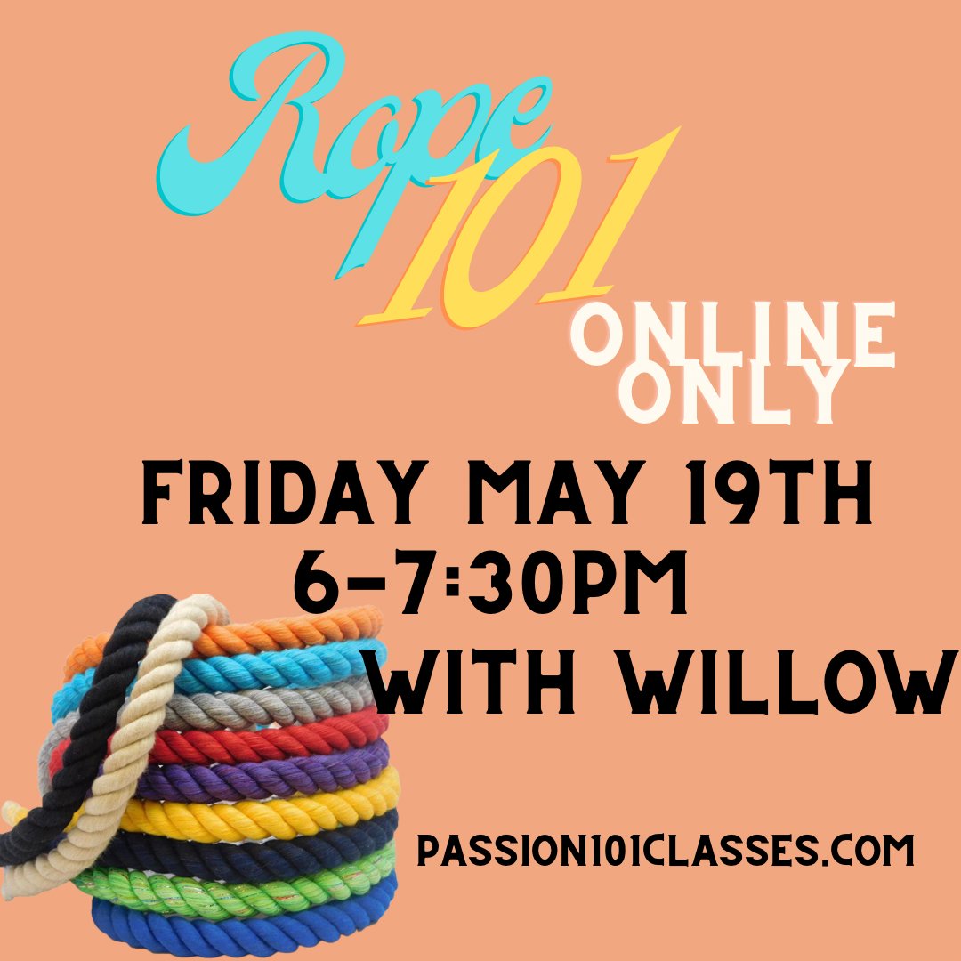 PASSIONAL's tweet photo. So much sexy at #Passion101classes: #Safewords #Dominance #RopeBondage and more with @DrMolecute @Willow @Mia_Action https://t.co/8TSwqZePCB https://t.co/5XkHkznrFs
