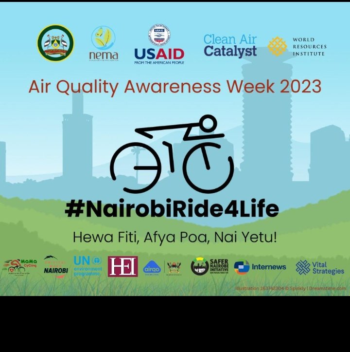 Let's embrace clean air in our communities. As we celebrate Air quality awareness week we remind ourselves it's our responsibility to make sure we reduce Air pollution.
#pumuafitiishifiti
#Breathwelllivewell