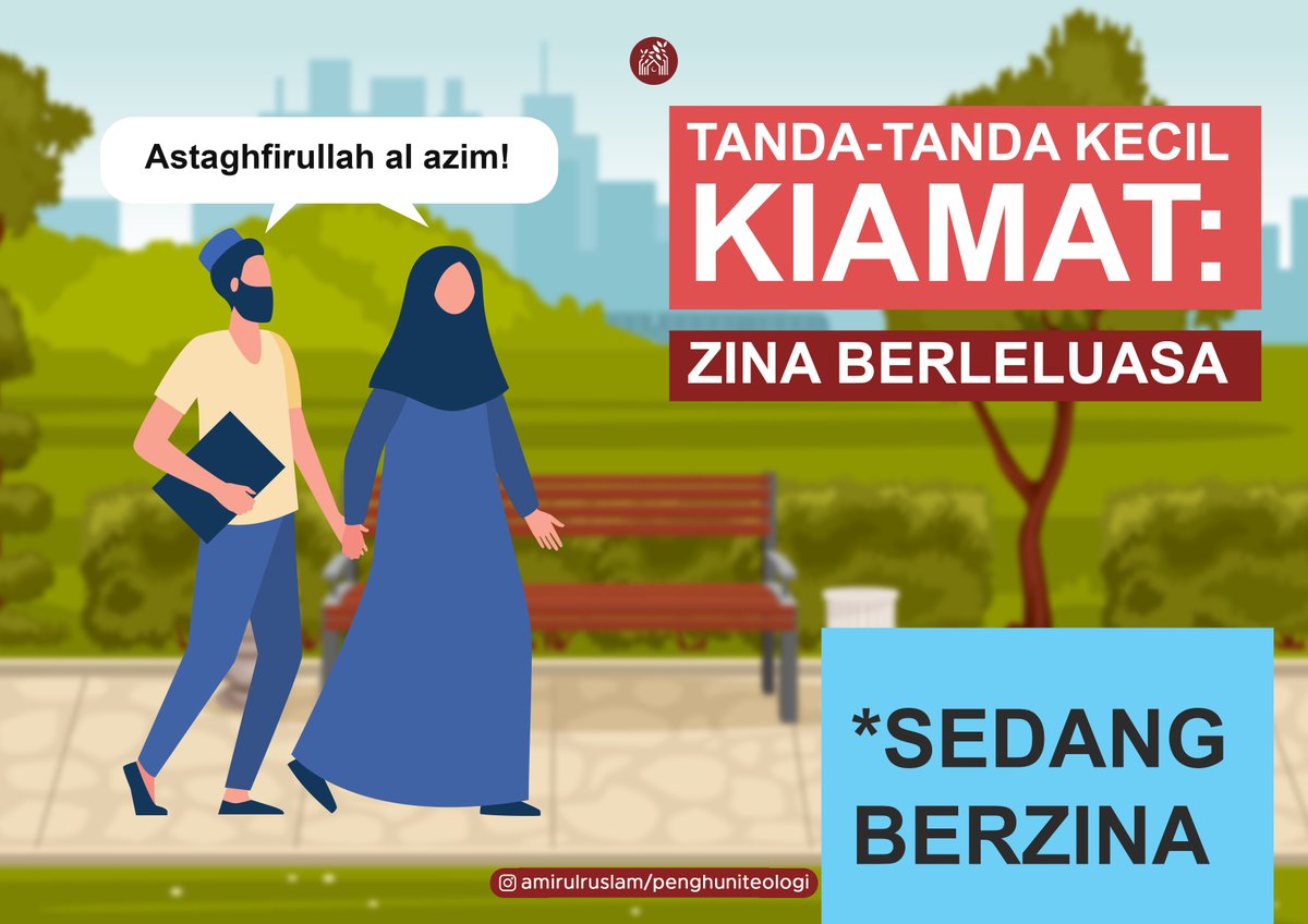 Mungkin ada yg berkata

"KoRaNg Ni taKDe keRja laiN ke aSyiK nAk biDas paSaL takde dara/teruna seBab berzina, anTi idEa “sex pRotection for unMarRied mUslim." 

Jujurnya.

Kami takkan berhenti mengingatkan ttg bahayanya gerakan normalisasikan zina. 

Sebab apa? Ikuti untaian ini.