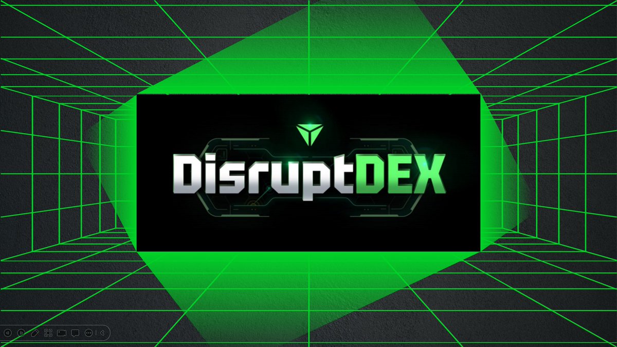 Disruptdex's tweet image. DisruptDEX is an order-thin decentralized exchange, and an on-chain perpetual-contract agreement. It is invaluable to DEX&apos;s development.