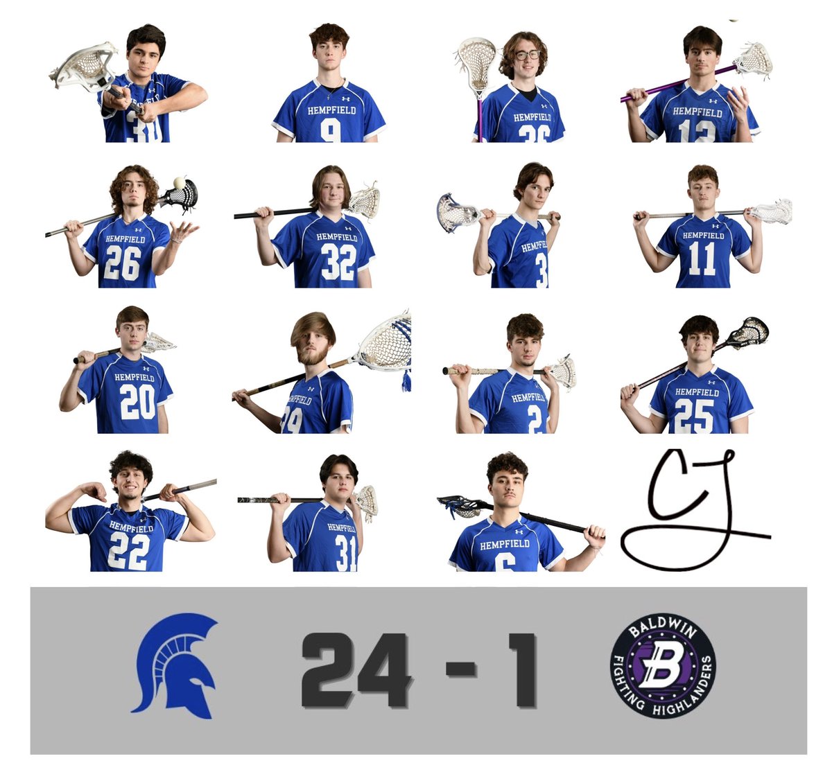 hasd_athletics's tweet photo. Congratulations to the Hempfield Area Boys Lacrosse team for earning a Senior Night win and first playoff berth in program history! https://t.co/oKoeXaqYEX