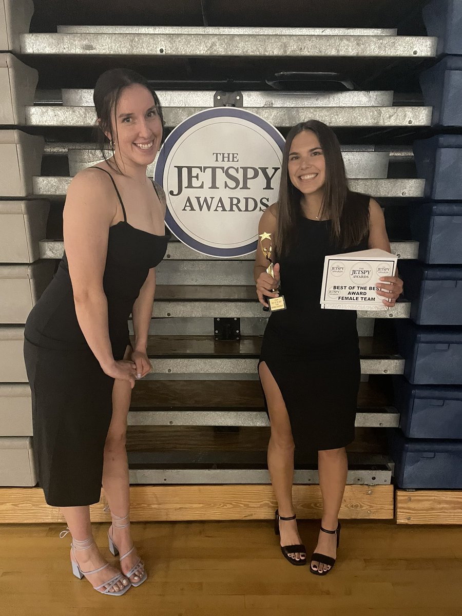 Successful night at the Jetspys ! 

360 Turnaround Team ✅
Female Team Of The Year ✅
Performance Of The Year ✅
Female Athlete Of The Year ✅
Wingman- Female ✅
Female Game Changer Of The Year✅

#JetPower✈️ | #AttackTheDay