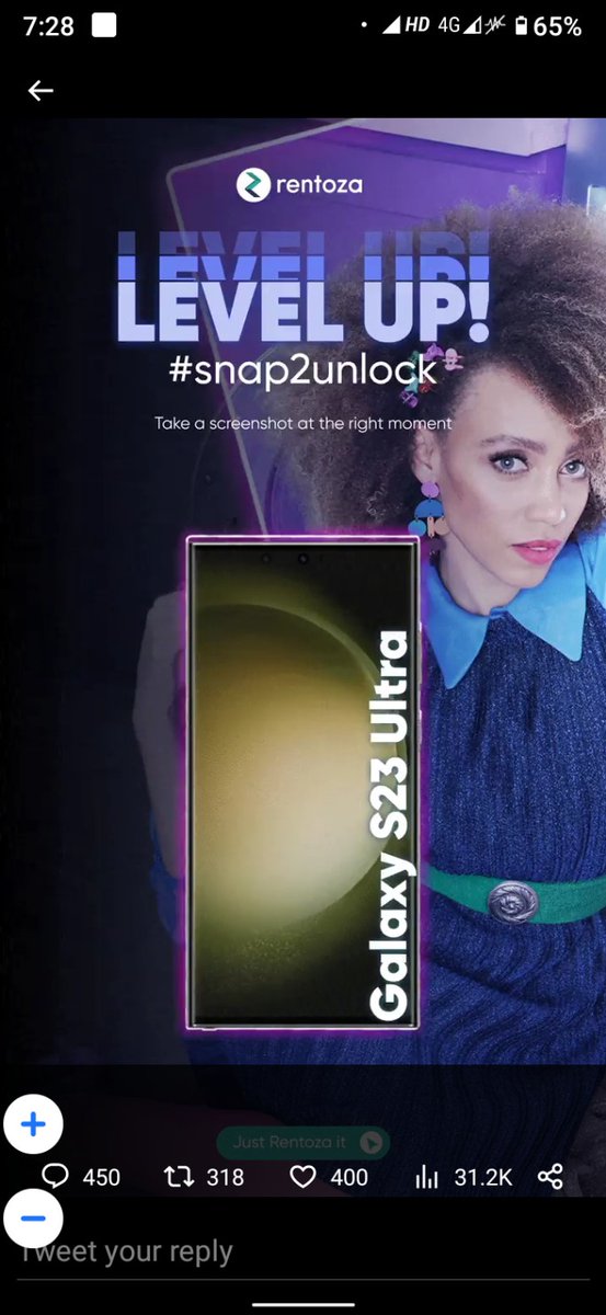 skyXadvait's tweet photo. @WeAreRentoza My Perfect Screenshot Dear @WeAreRentoza โค๏ธ
#Snap2Unlock #Rentoza
#Rentozalt
I hope your followers increase day by day.
Tags
@ChoukeManish
@DhanBah32272486
@Loki9394
@Nithin__s2
@Sandeepmewadaa
@MrRajput2212
@MrKaushalPatel1
@MrVinod17343525
@AHSANKHARBAI
@TheNameIsMukund https://t.co/2kWUfcYoDV