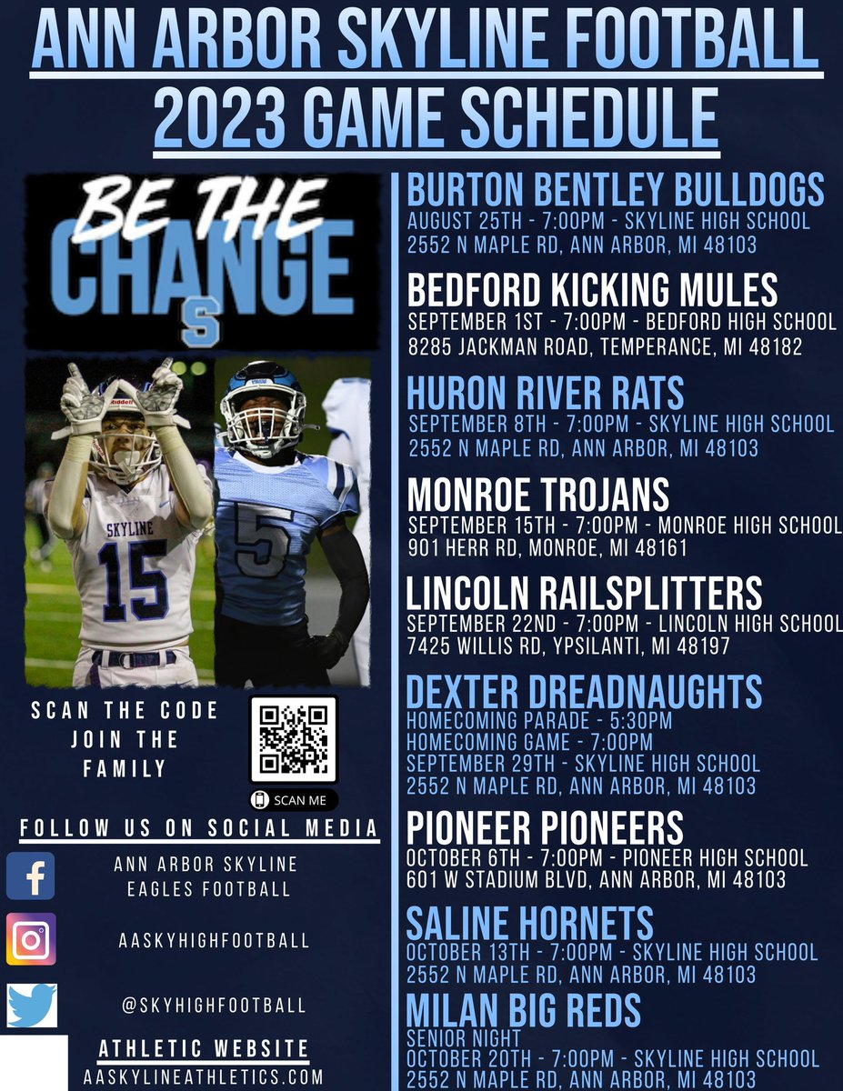 Skyline Football tweet media