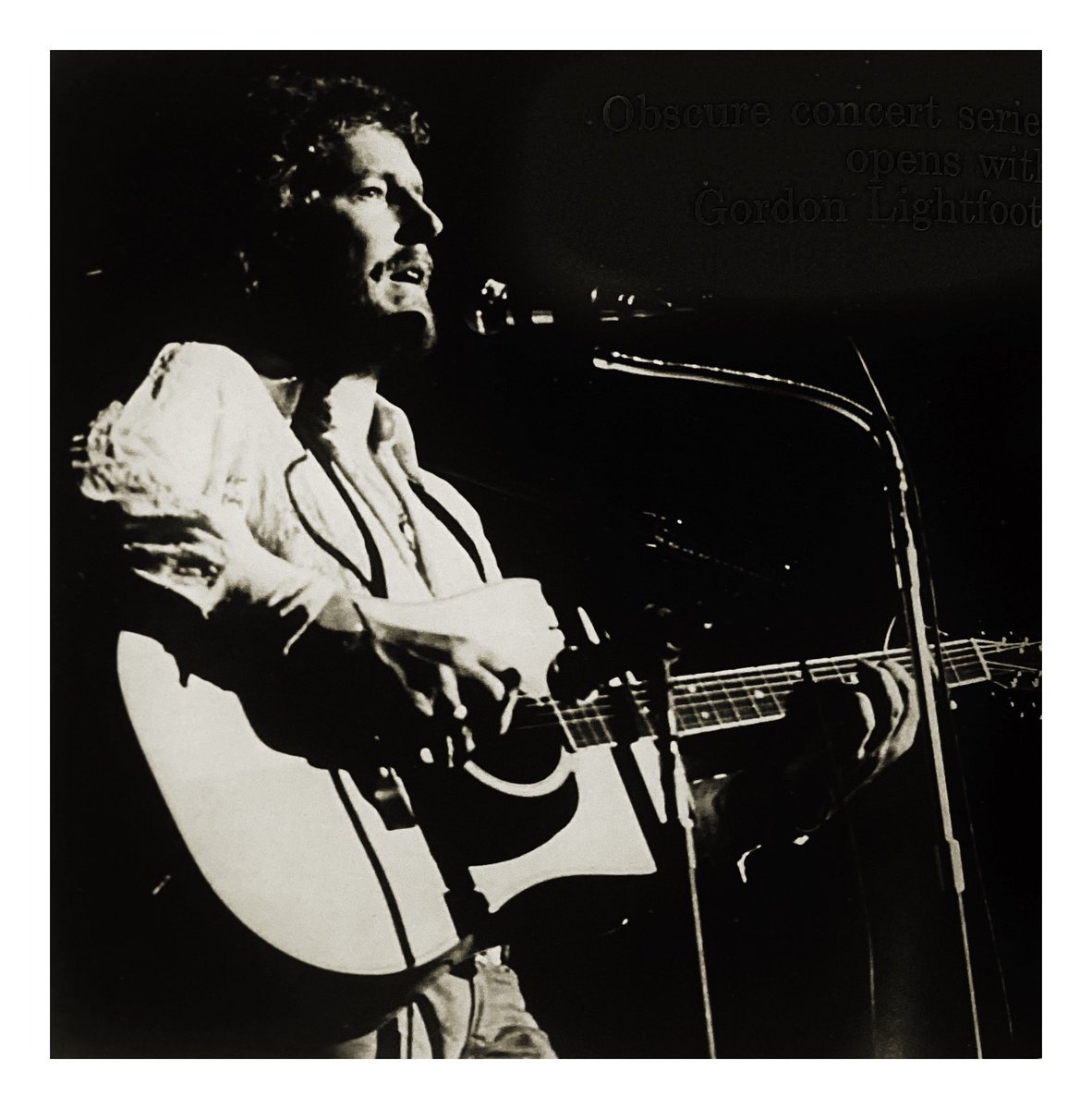 robert_rogowski's tweet photo. Sad to hear that Gordon Lightfoot died yesterday at the age of 84. This photo is from a concert he performed on the University of Detroit campus, October 14, 1972. https://t.co/WrpoteyZIw