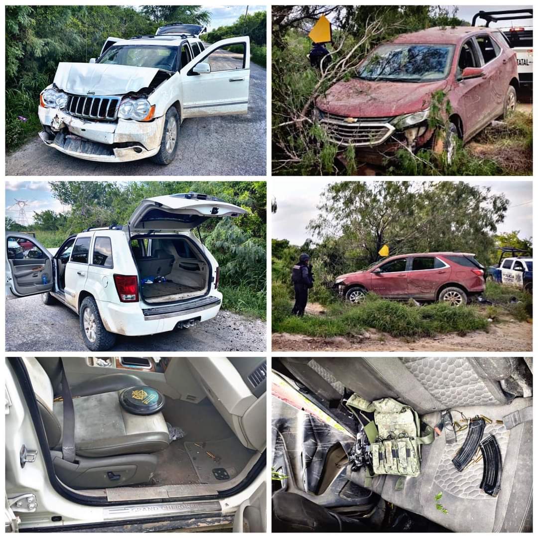 VALORPORTAMPS's tweet photo. CAMIONETAS ASEGURADAS TRÁS AGRESIONES A LA GUARDIA ESTATAL ÉSTE MARTES EN ÉL MUNICIPIO DE #REYNOSA 
JEEP GRAND CHEROKEE CARTUCHOS Y EQUIPO TÁCTICO EN BRECHA LA RETAMA.

ASEGURADA A ESPALDAS DEL COMPLEJO DE #SSP EJIDO BIENESTAR CAMIONETA EQUINOX CHALECOS,CARGADORES Y CARTUCHOS. https://t.co/QE9PkUBY1h
