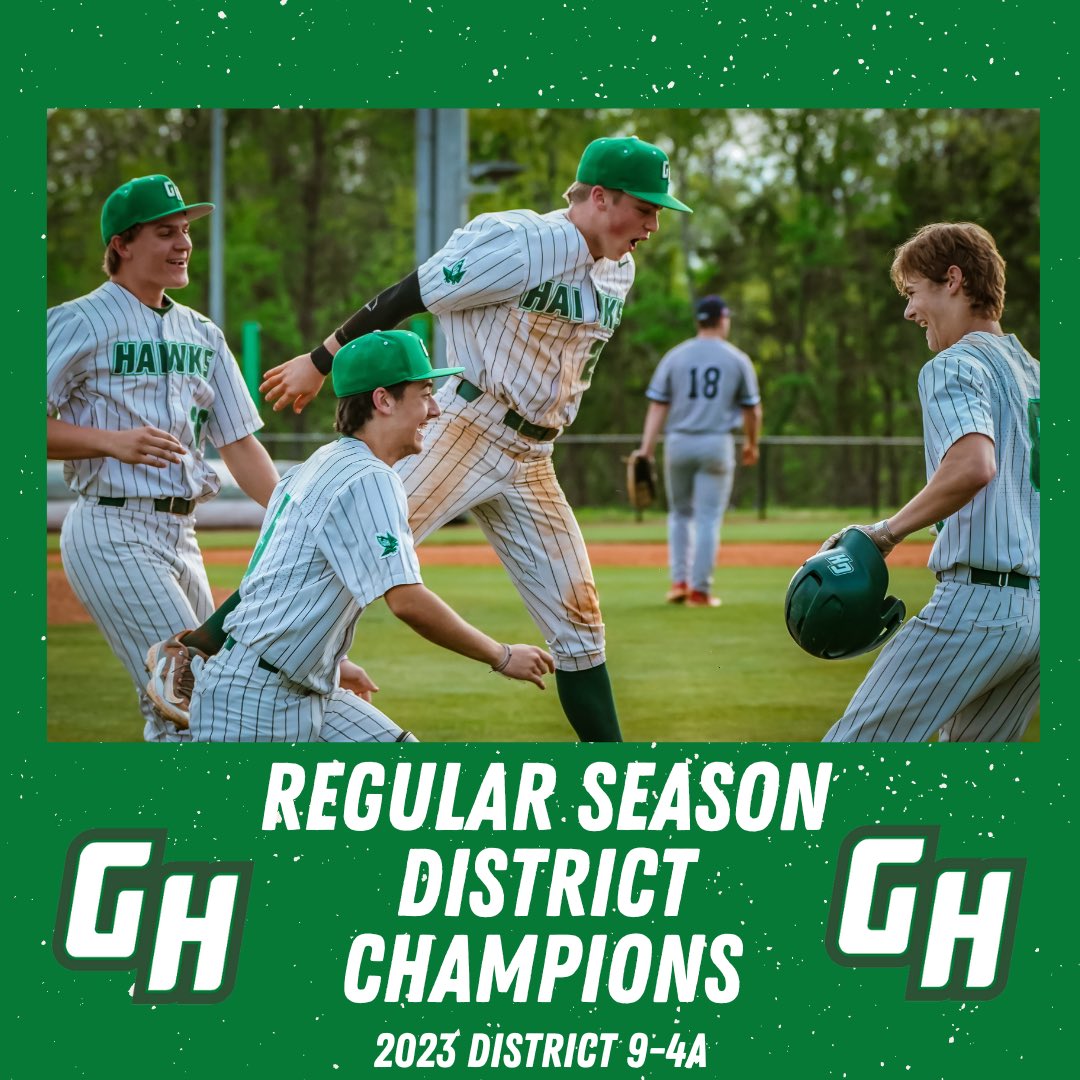With tonight’s win over Lebanon, we have secured our spot as the regular season District 9-4A champions! District tournament schedule will be announced tomorrow with our field being the host site. #BuildTheHill