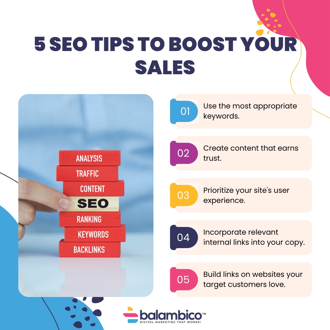 Balambico's tweet photo. Are you ready for excellent results? Get ahead of your competition by boosting your SEO to attract more customers, increase traffic, and increase revenue. Invest in SEO to grow your online sales and business. Schedule a FREE call with us to learn how at https://t.co/is2YsBWKHY. https://t.co/Xz93Czehxf