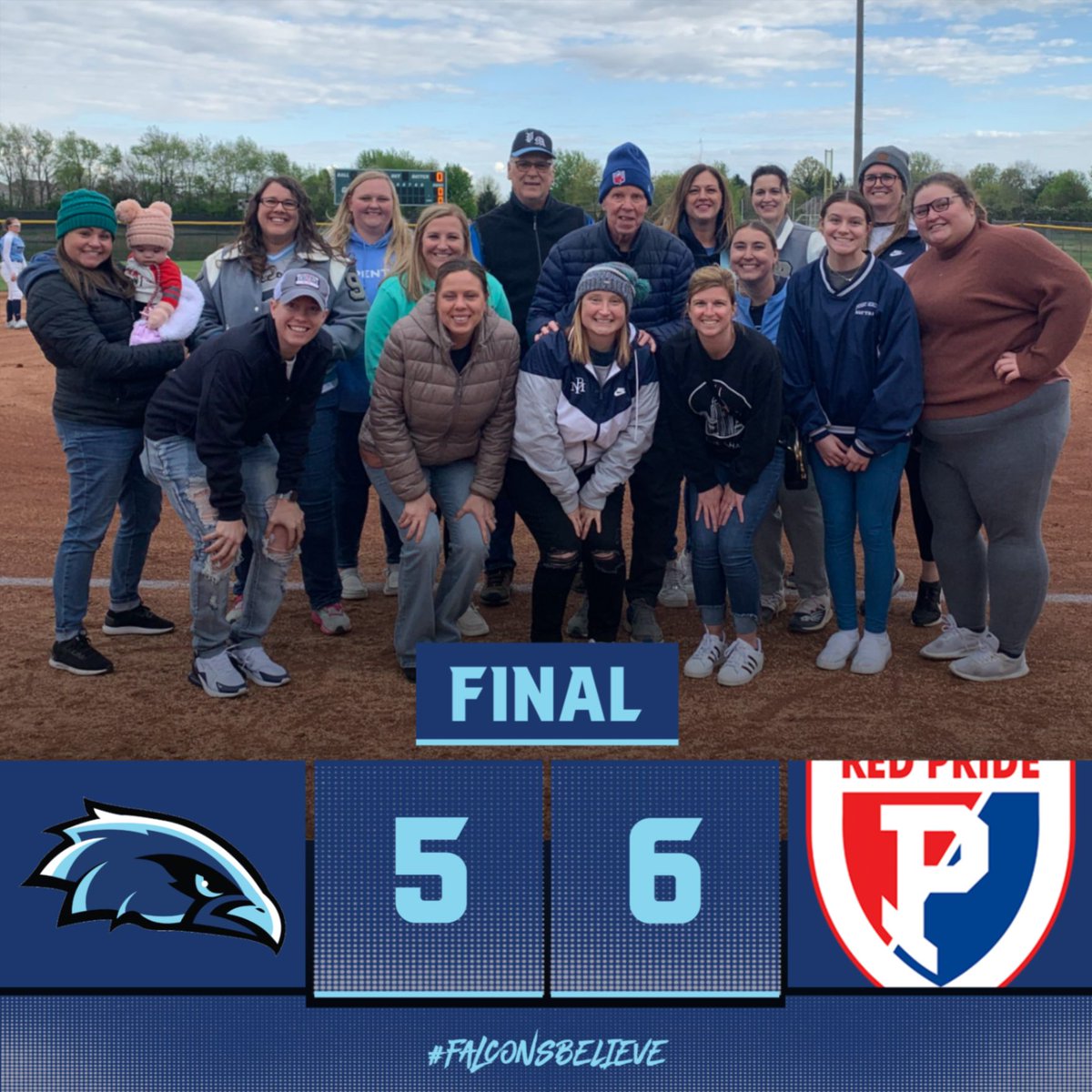 Falcons played 9 innings tonight on #falconalumni night yet fell short on the scoreboard.  #falconsBELIEVE
Thank you  to all those who paved the way... #ONCEaFALCON #ALWAYSaFALCON