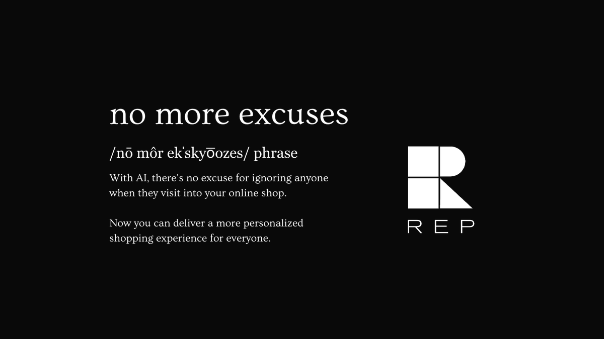 TeamRepAI's tweet photo. eCommerce is hard. Because taking care of shoppers is hard. 

"But I don't have enough people."
"But I don't enough resources."
"But I don't have the time."

On May 30th, we want to get rid of all your "buts". With AI, there are no more excuses why you can't deliver a great CX. https://t.co/KRVMdoB9H7