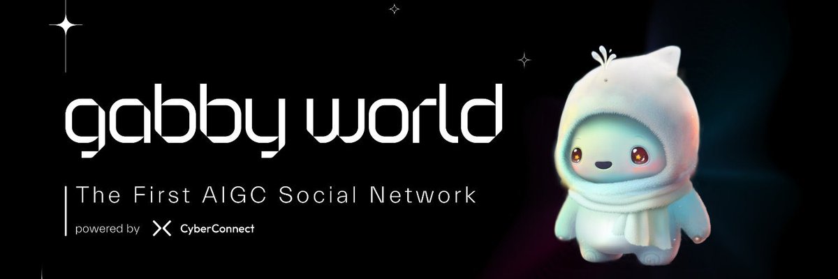 iamyourchaos's tweet photo. 🔥抽10个 Gabby World的白（Lucky List）🔥

Gabby World是一个Web3社交协议，获得 CyberConnect、SevenX Ventures等机构投资。

Gabby NFT将享有一系列赋能，包括 Gabby World产品优先体验权、代币空投等。

抽奖要求����🏻

❶ 关注@gabby_world_

❷ 转推 &amp; 点赞

24h 🕰 https://t.co/iOvjjYNvPY