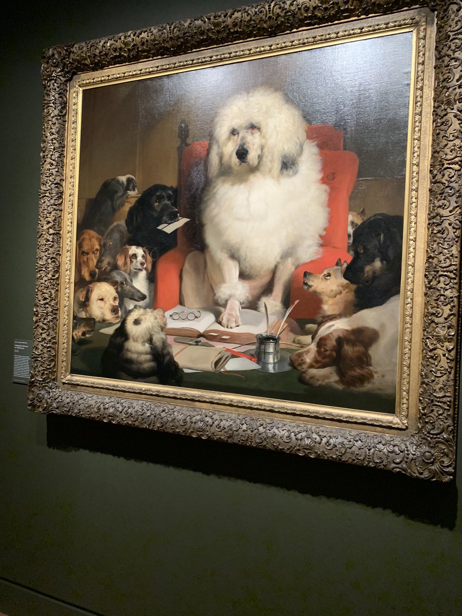 haruno_sudo's tweet photo. Portraits of Dogs展！あんなところに美術館あるなんて知らなかった。Victoria女王700匹も犬飼ってたなんて知らなかった https://t.co/vcSwyPljCW