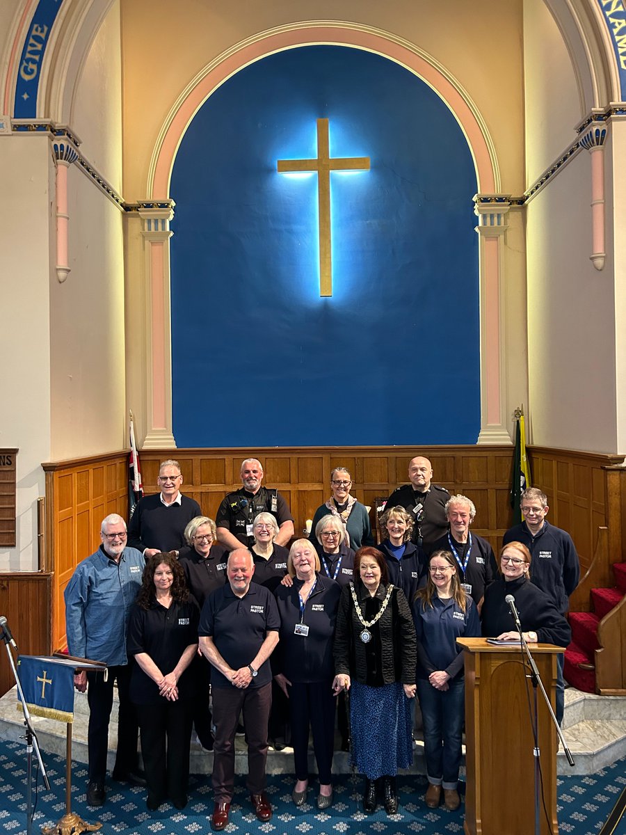 Congratulations to our new Street Pastors who were commissioned at Uppermill Methodist Church last week! <a href="/StreetPastors/">Street Pastors</a> #Preston