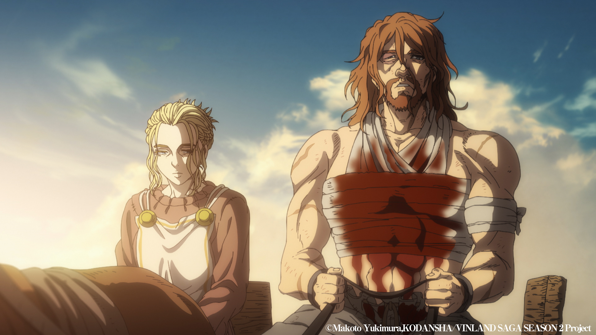 Olmar getting played by this girl's family  Vinland Saga S2 - Episode 2  ヴィンランド・サガ 