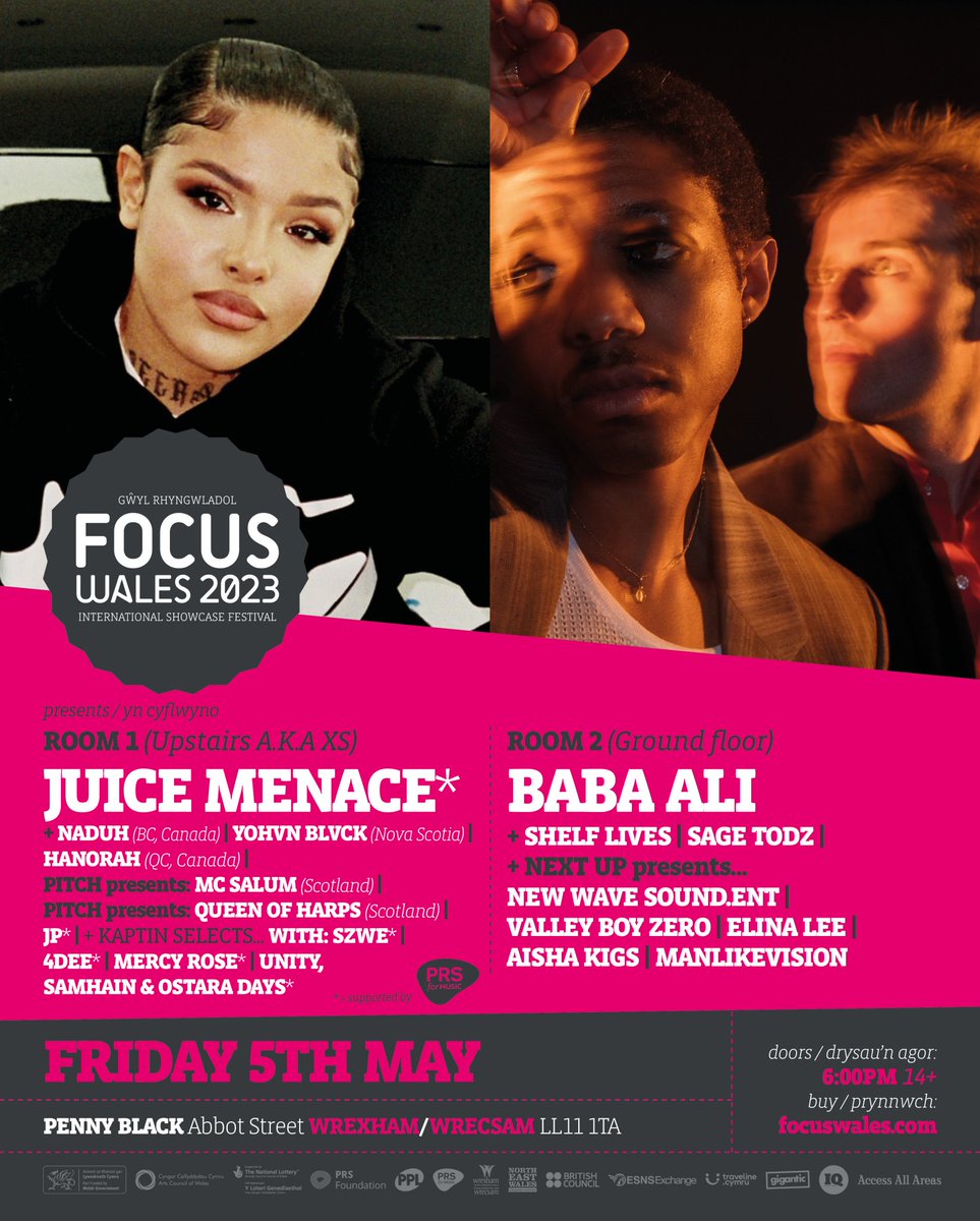 Big week ahead in Wrexham starts today..

If you're looking for some music FRIDAY evening then look no further than NEXT UP Presents, we're showcasing <a href="/MLVmusicuk/">Manlikevision</a> <a href="/aishakigs_/">Aisha Kigs</a> <a href="/Elinaleee/">Elina Lee</a> Valley Boy Zero + NEW WAVE.
+ you can head straight upstairs after for @KaptinisDead SELECTS.