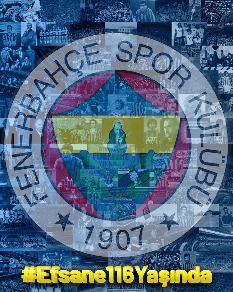 Sonsuza kadar Yaşa Fenerbahçe! 💛💙 #Efsane116Yaşında