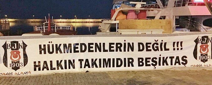 Hükmedenlerin değil! Halkın takımıdır Beşiktaş
#3Mayıs