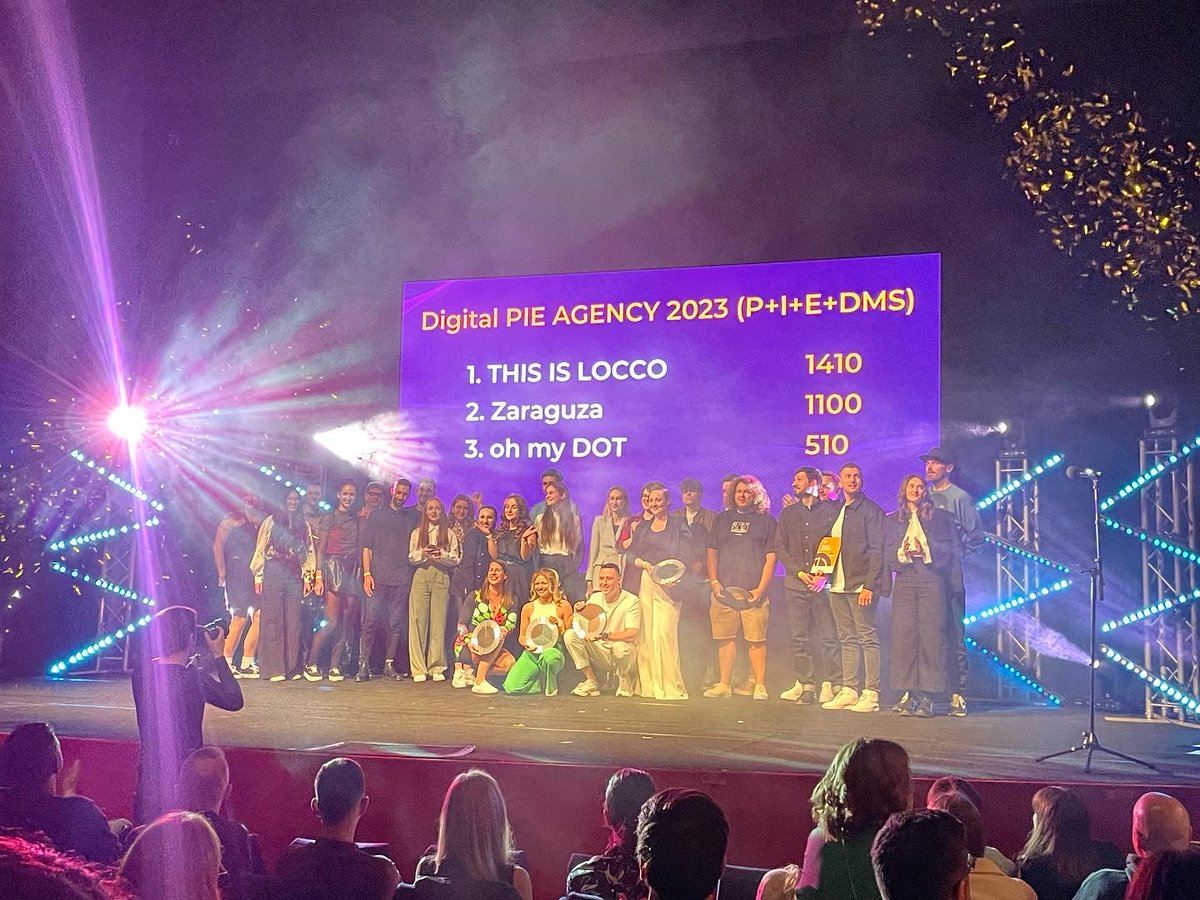 Máme za sebou slávnostný galavečer a 7. odovzdávanie ocenení Digital PIE! Po prvýkrát si z Digital PIE víťazi odniesli zlaté, strieborné aj bronzové PIEs, najvyššie ocenenie Grand PIE a na galavečeri sme predstavili aj Agency of the year 2023! #digitalpie
adma.sk/digital-pie-20…