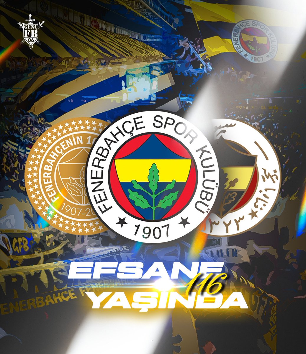Sonsuza kadar Yaşa Fenerbahçe!

#Efsane116Yaşında