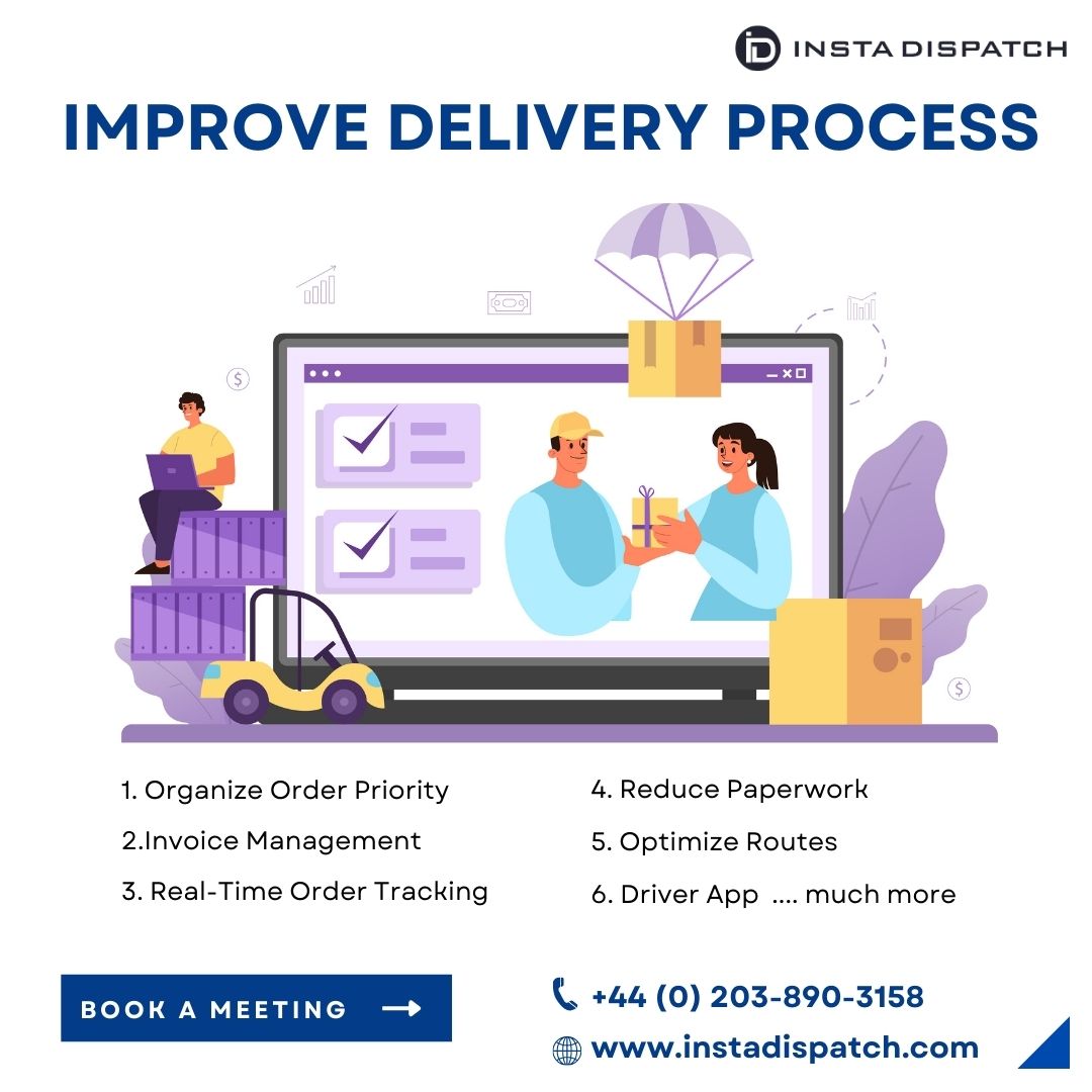 instadispatch's tweet image. Say goodbye to delivery headaches and hello to seamless shipments with InstaDispatch!  Our streamlined process ensures fast and efficient delivery every time. 

#InstaDispatch #DeliverySimplified #EfficientShipping #HappyCustomers