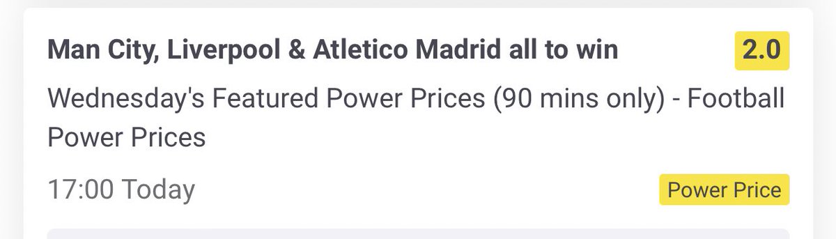 FishyZTips's tweet image. ‼️Footy Treble‼️

All three teams at home and on a good run of form✅✅

💰💰Odds 2.00/1💰💰