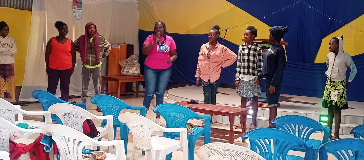 KenyaGirlGuides's tweet photo. Our #JLS2022 participants are still implementing their 100 Girls Project across Kenya as they #Lead4Impact.
We are now in Nairobi County, where Rachael Benta Okoya is delivering a project that focuses on enabling Teen Mothers from Gituamba Community to see themselves as Leaders https://t.co/GNwfuFmNpI