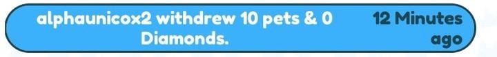 UnicodiosXD's tweet photo. OMG I want to die , i retire fromy bank 10 huges, to sell in trading plaza, and when i get out to to rejoin a new sever, i dont any of those anymore, pls hel @BuildIntoGames @prest4n #PetSimulatorX #petsimx https://t.co/ZpoaXp8Lb0