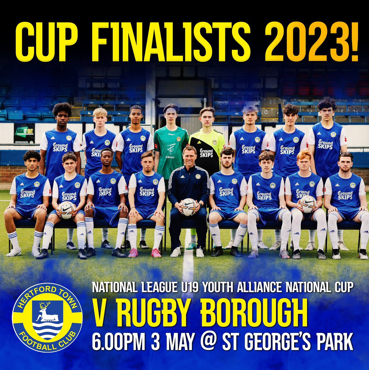 Hertford Town FC (@hertfordtownfc) on Twitter photo THE day has arrived for our Young Blues! 🏆
They’ve worked so hard getting to this point, now let’s bring that Cup home 💙
<a href="/nationallgeU19/">NL Under 19 Alliance</a>
#HTFC THE day has arrived for our Young Blues! 🏆
They’ve worked so hard getting to this point, now let’s bring that Cup home 💙
<a href="/nationallgeU19/">NL Under 19 Alliance</a>
#HTFC