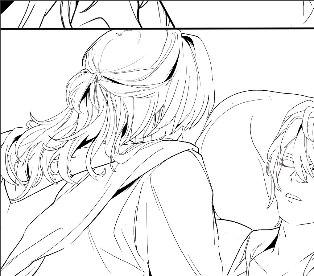 wip wip
I love drawing hair aaaaaaa 