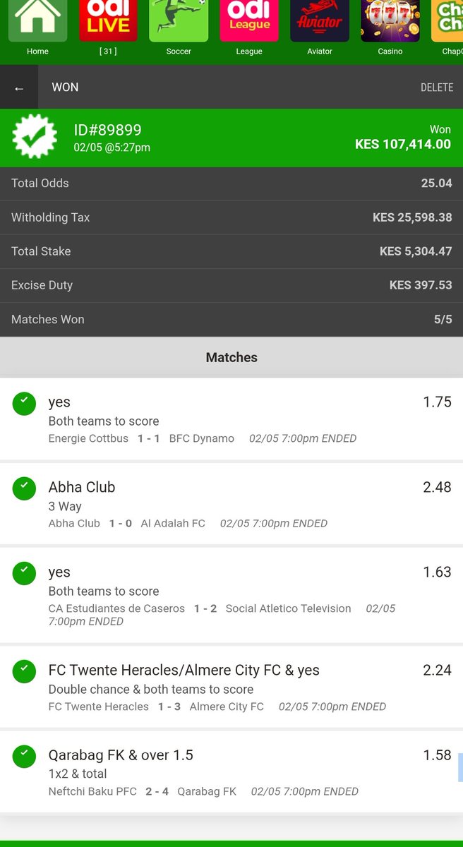 107K Woooon✅✅💰💰. Congratulations to everyone who placed this bet 🔥🔥. Join My telegram ☝️ link on bio.
Nipeeni 100 retweets i will share stake kama kawa to the top.