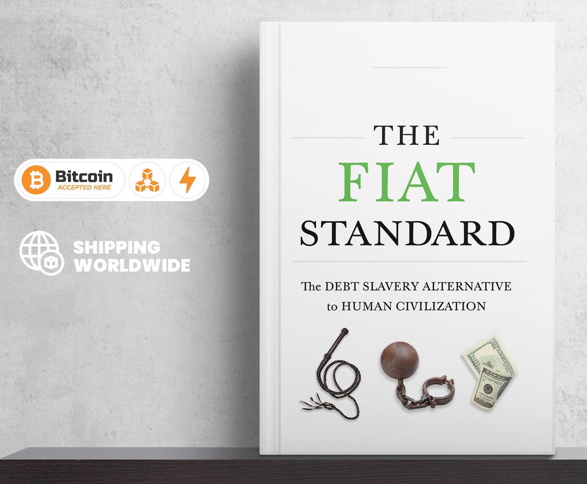 saifedean's tweet photo. The Fiat Standard is my attempt to explain the technology behind the current analog global monetary system. It examines twentieth century monetary technology and explains its benefits and drawbacks, and its many modes of failure.
 
https://t.co/85HzcZlqYq https://t.co/e72cHFMCzj